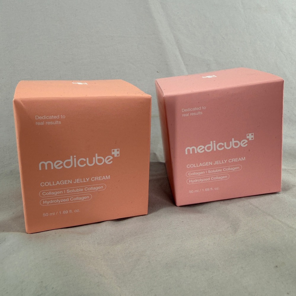 Medicube Collagen Jelly Cream 50ml Triple Collagen Moisturizer 2 Pack NEW